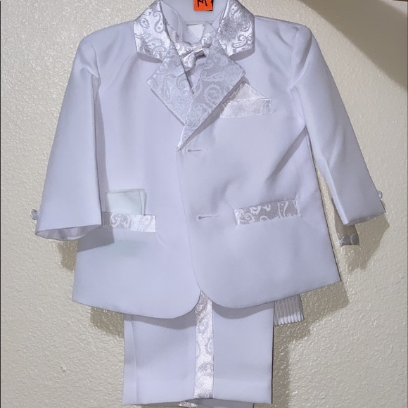 Baby boy baptism suit / outfit 12 mo